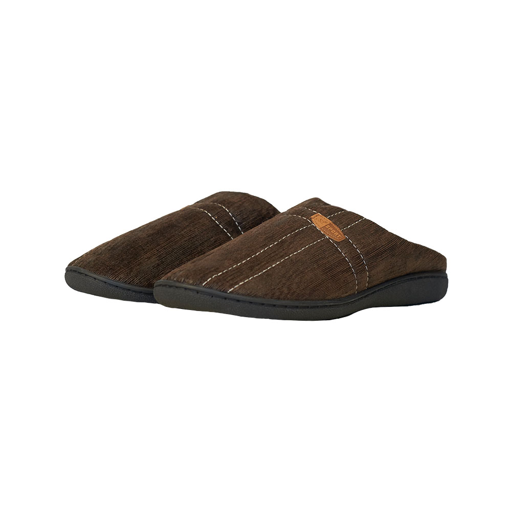 Men home slippers 41-46 brown